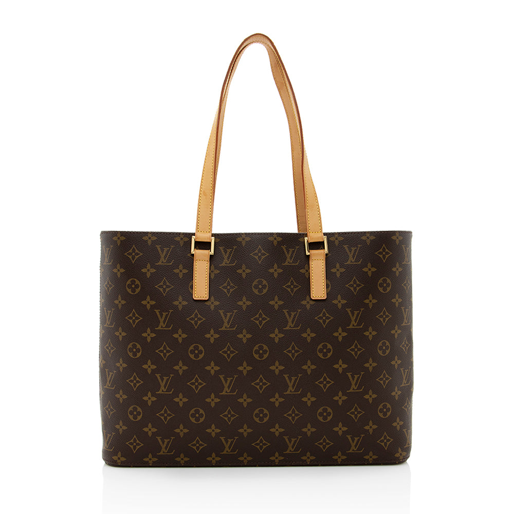 Louis Vuitton Vintage Monogram Canvas Luco Tote (SHF-19416)