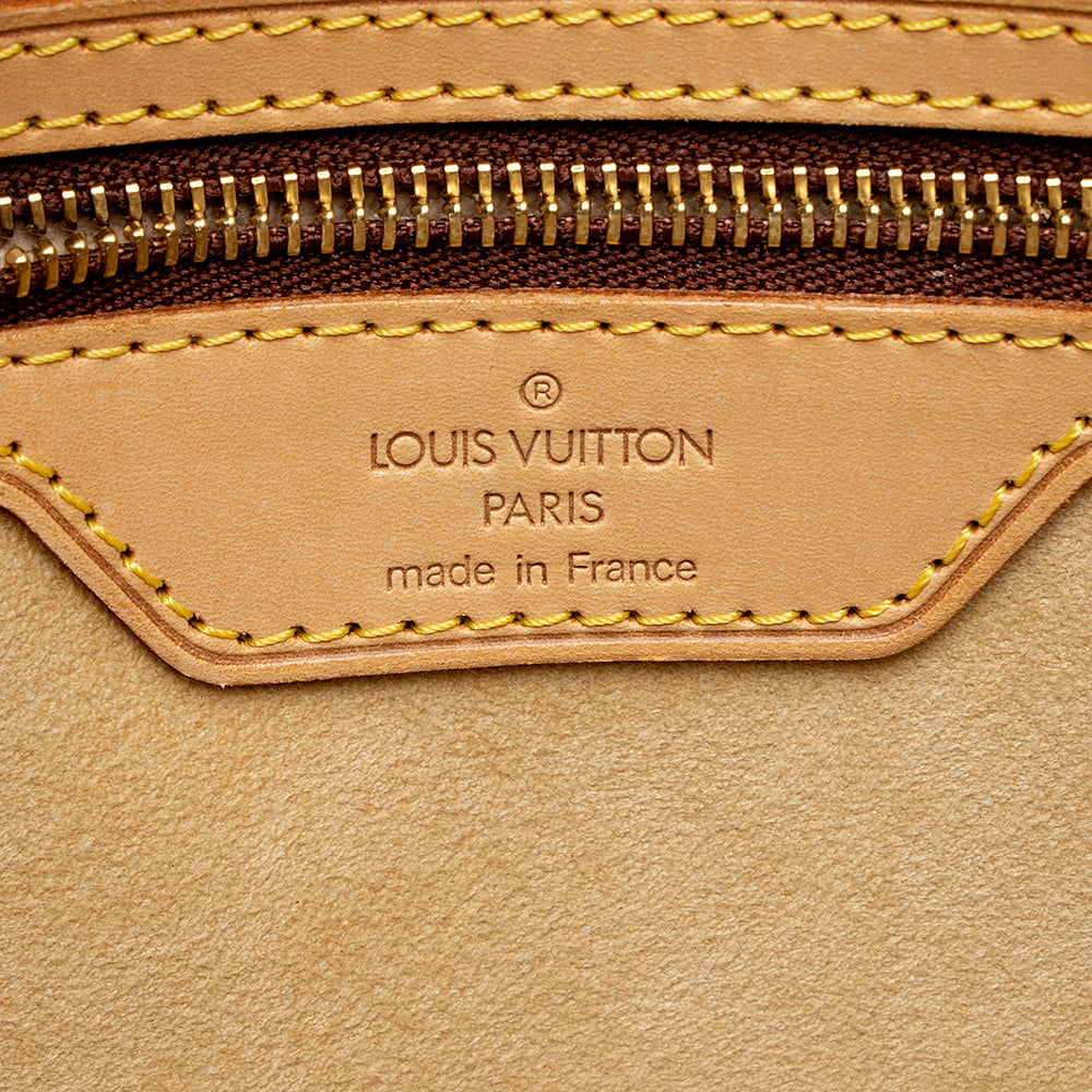 Louis Vuitton Vintage Monogram Canvas Luco Tote (SHF-19416)