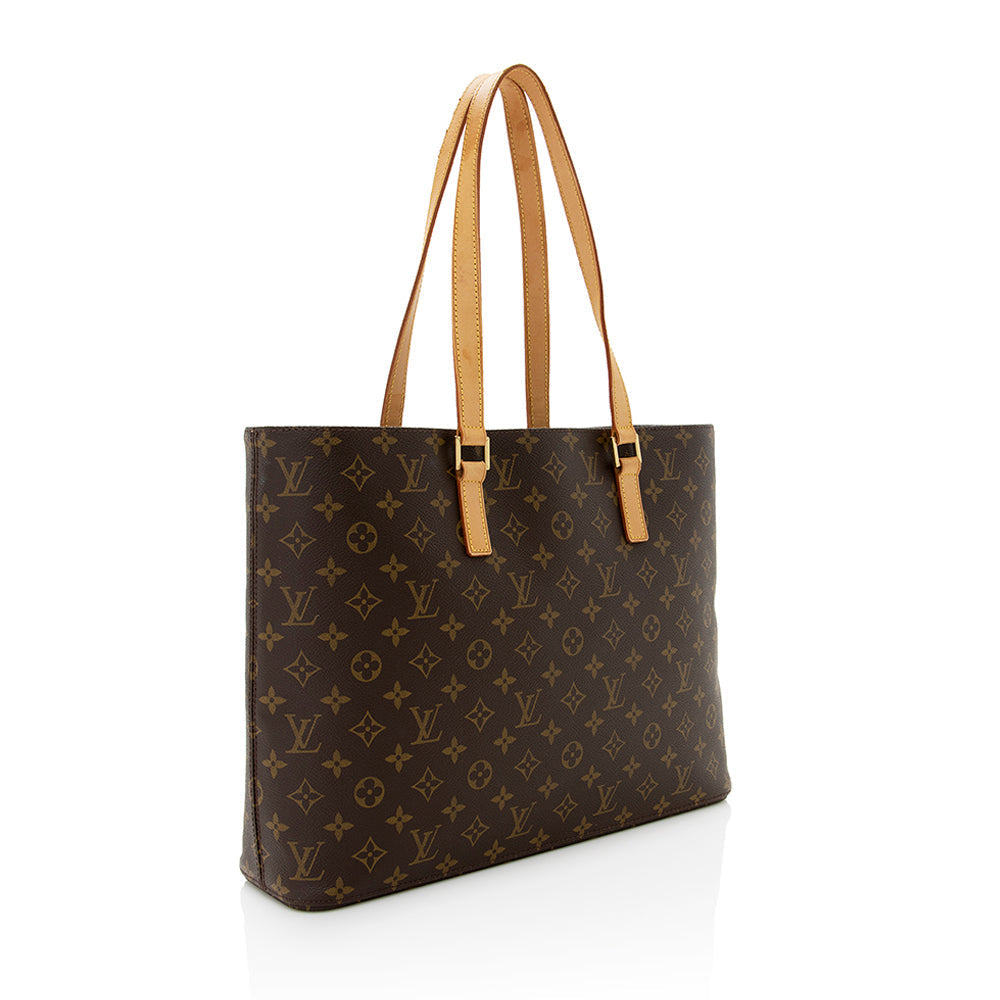 Louis Vuitton Vintage Monogram Canvas Luco Tote (SHF-19416)