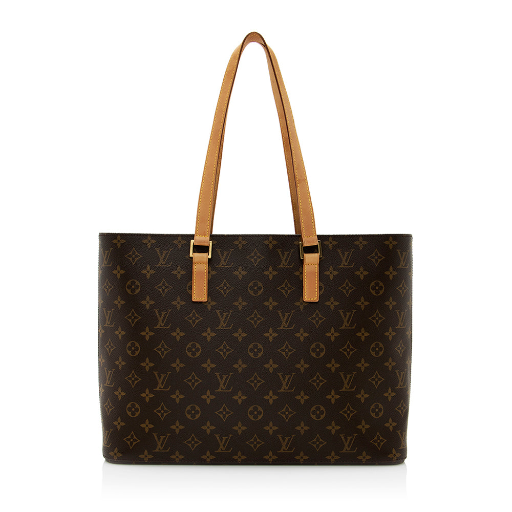 Louis Vuitton Vintage Monogram Canvas Luco Tote (SHF-21104)