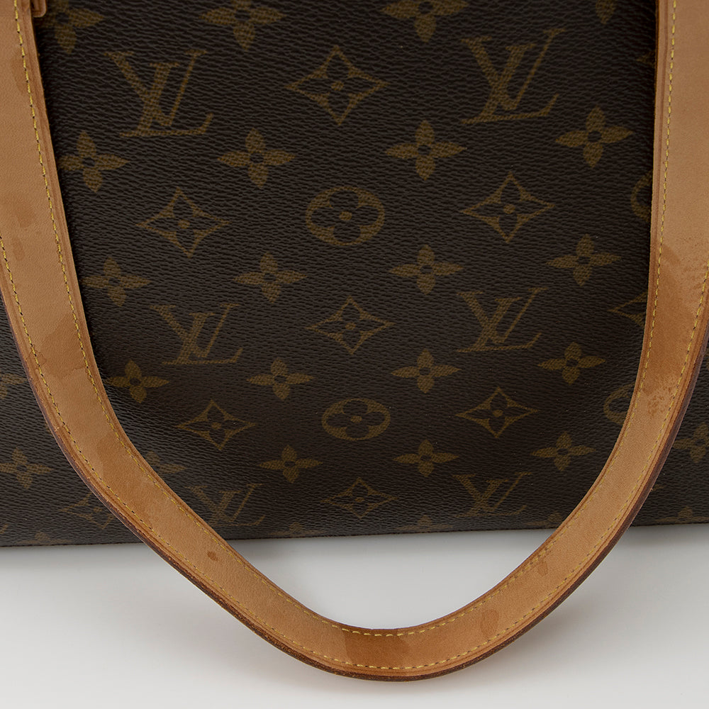 Louis Vuitton Vintage Monogram Canvas Luco Tote (SHF-21104)