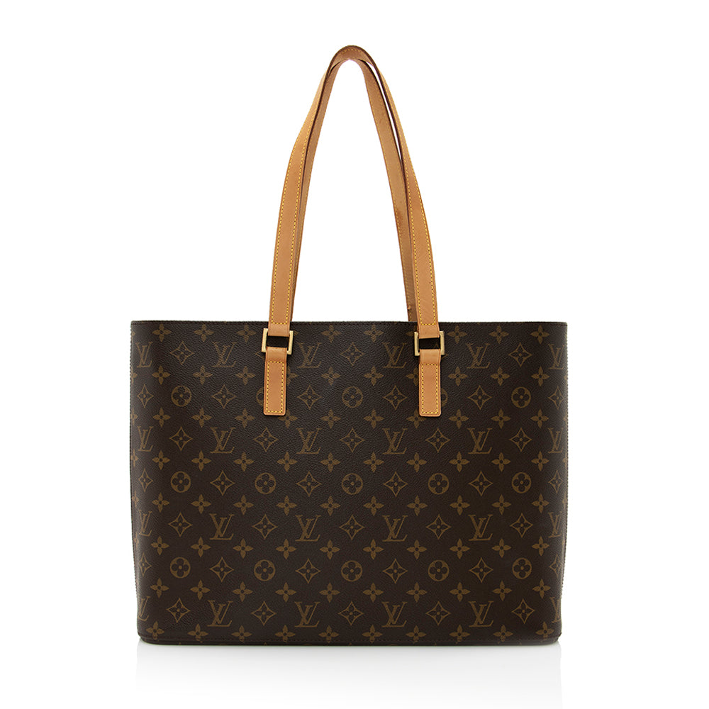 Louis Vuitton Vintage Monogram Canvas Luco Tote (SHF-21104)