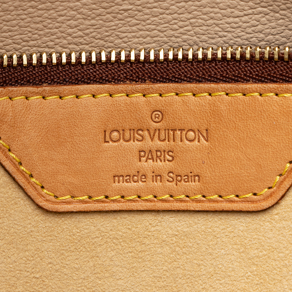 Louis Vuitton Vintage Monogram Canvas Luco Tote (SHF-21104)