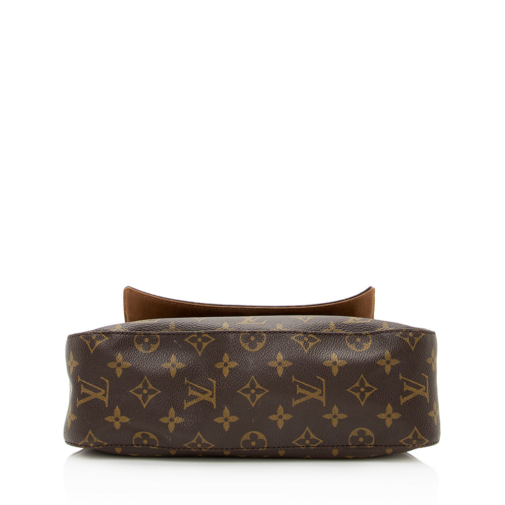 Louis Vuitton Vintage Monogram Canvas Mini Looping Shoulder Bag (SHF-21947)