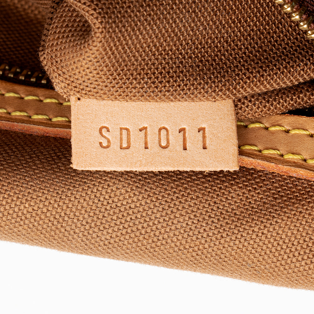 Louis Vuitton Vintage Monogram Canvas Mini Looping Shoulder Bag (SHF-21947)