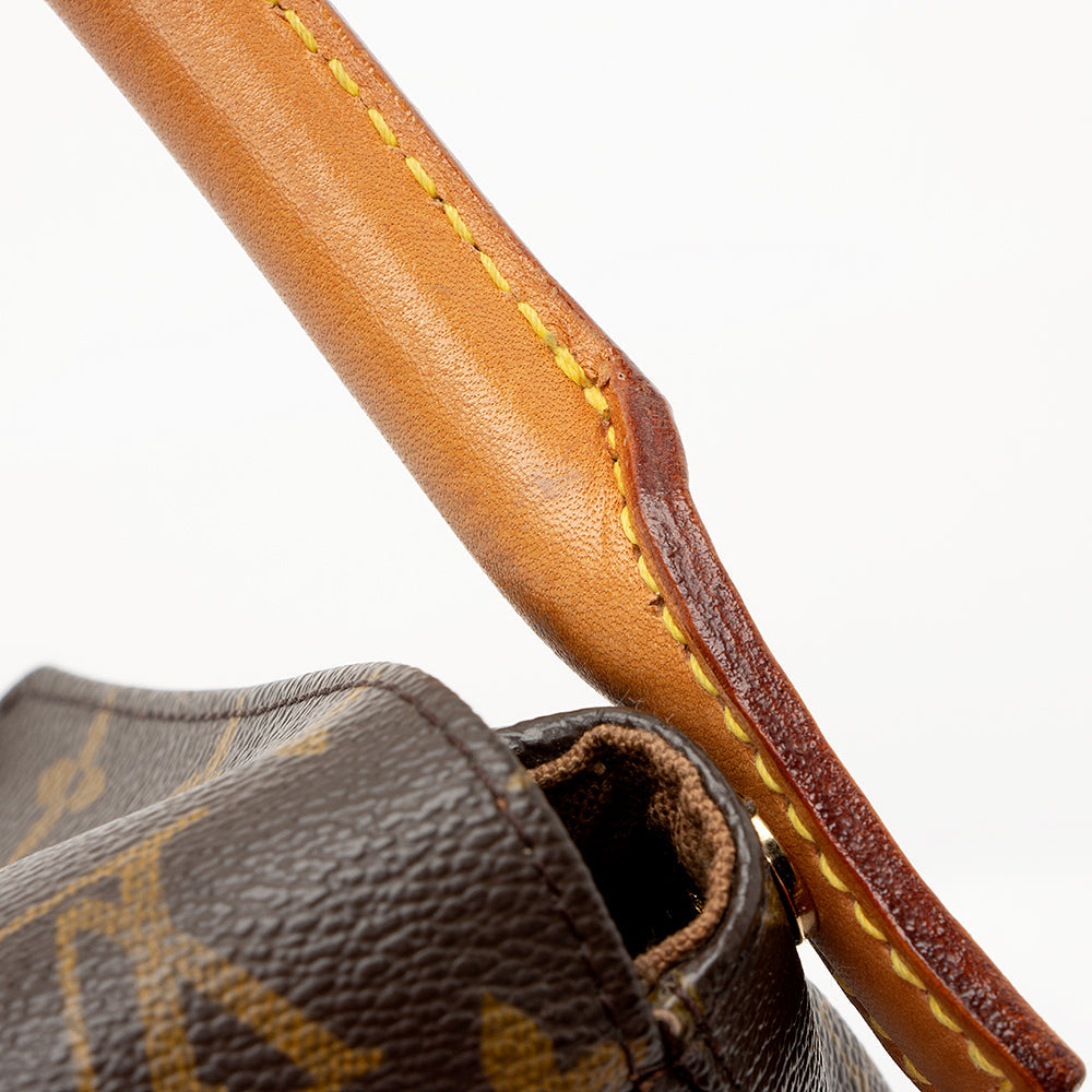 Louis Vuitton Vintage Monogram Canvas Mini Looping Shoulder Bag (SHF-21947)