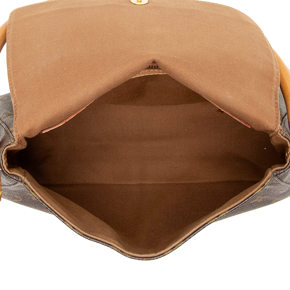 Louis Vuitton Vintage Monogram Canvas Mini Looping Shoulder Bag (SHF-21947)