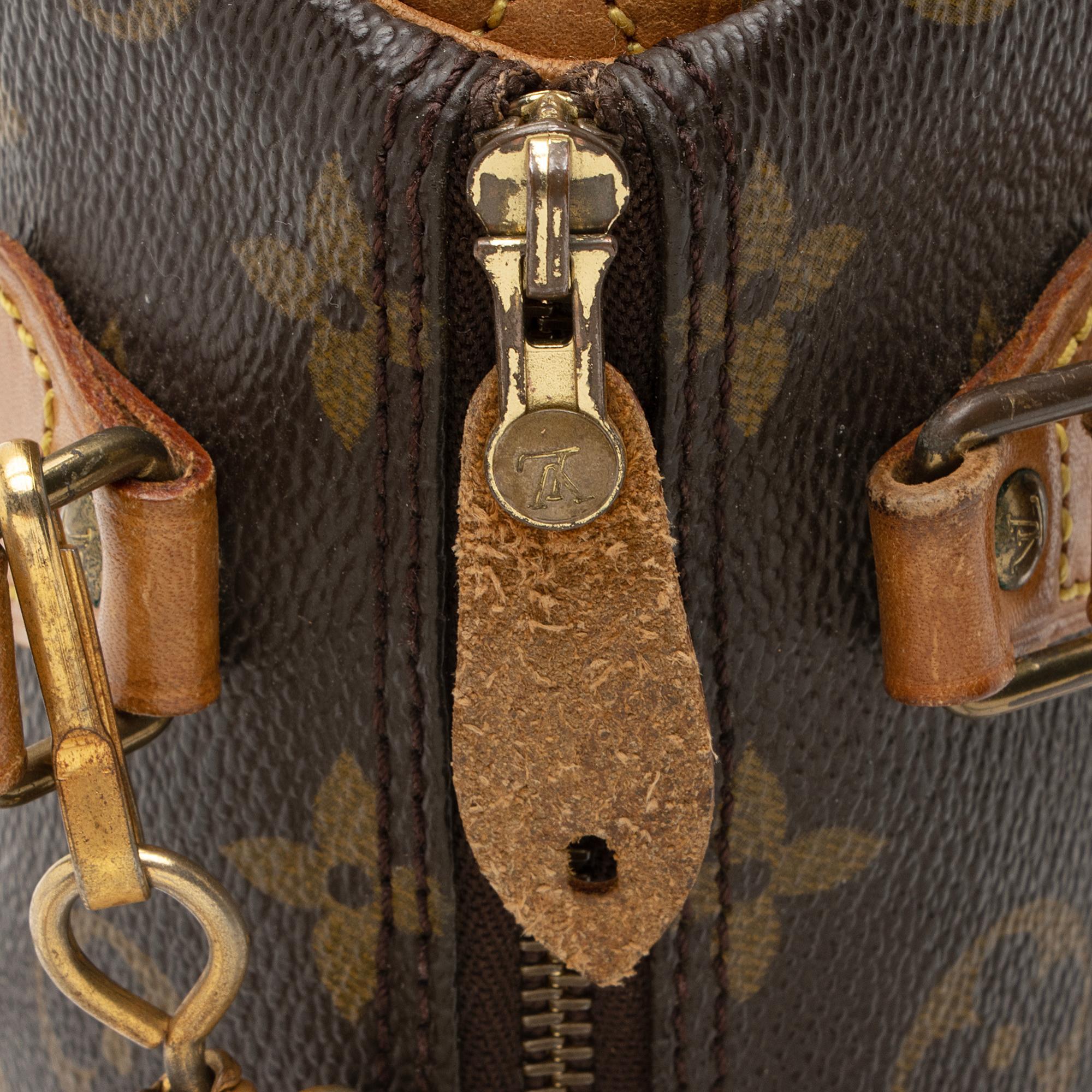 Louis Vuitton Vintage Monogram Canvas Mini Sac HL Bag (SHF-RhGReK)