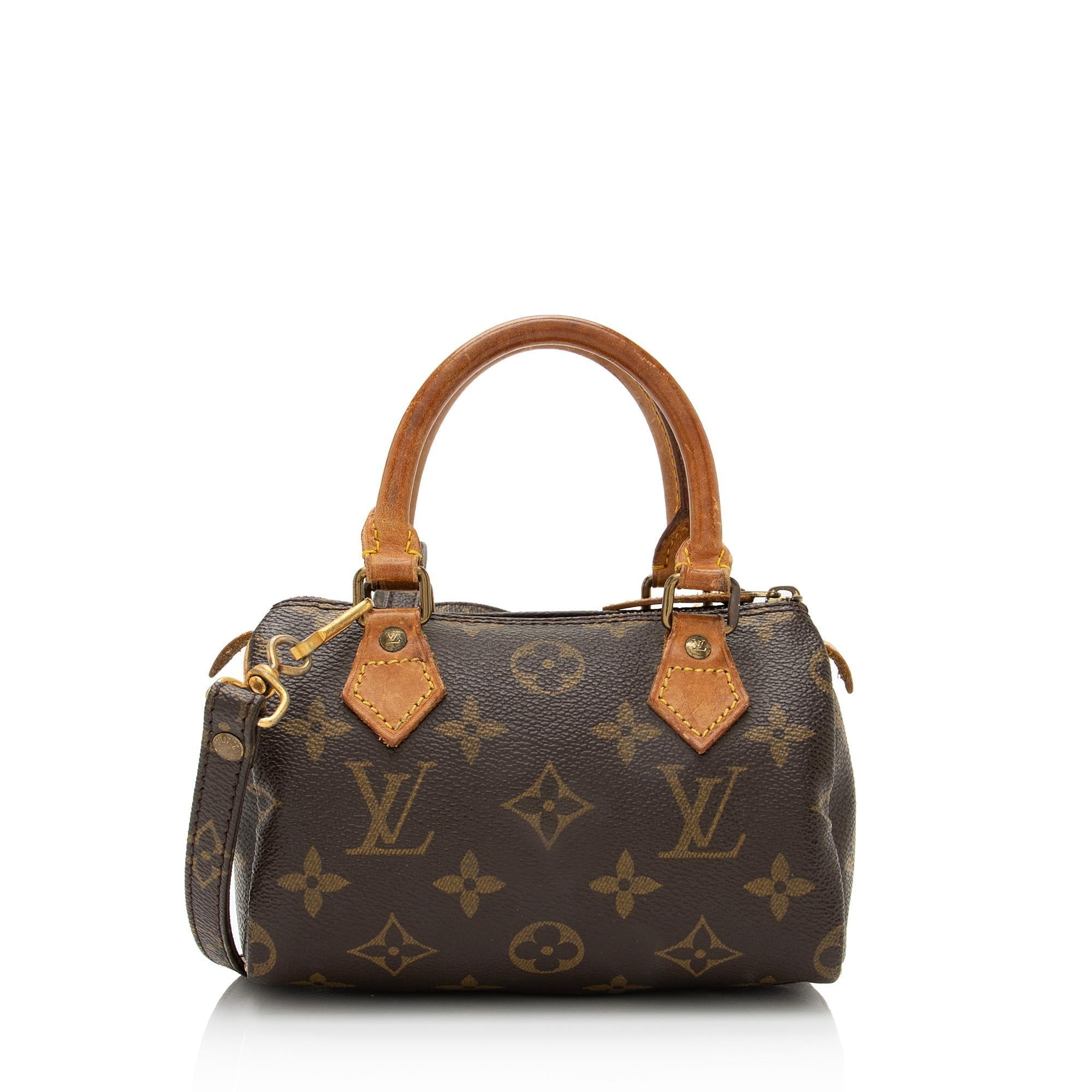 Louis Vuitton Vintage Monogram Canvas Mini Sac HL Bag (SHF-RhGReK)