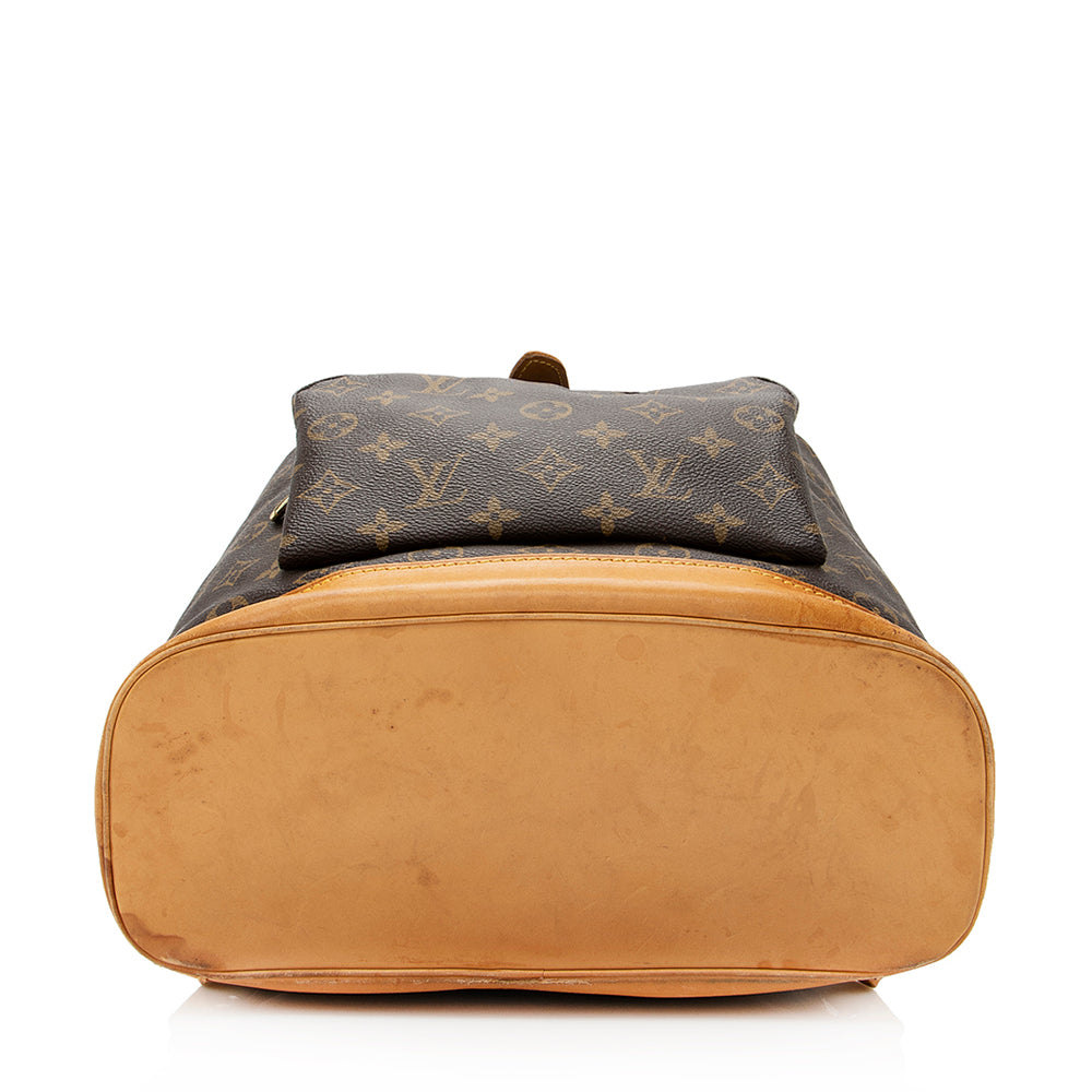 Louis Vuitton Vintage Monogram Canvas Montsouris GM Backpack (SHF-20600)