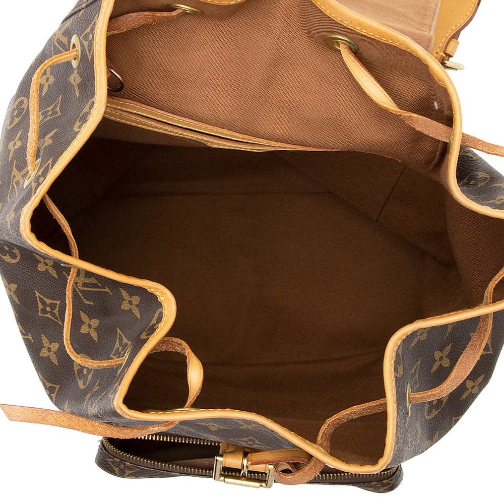 Louis Vuitton Vintage Monogram Canvas Montsouris GM Backpack (SHF-20600)