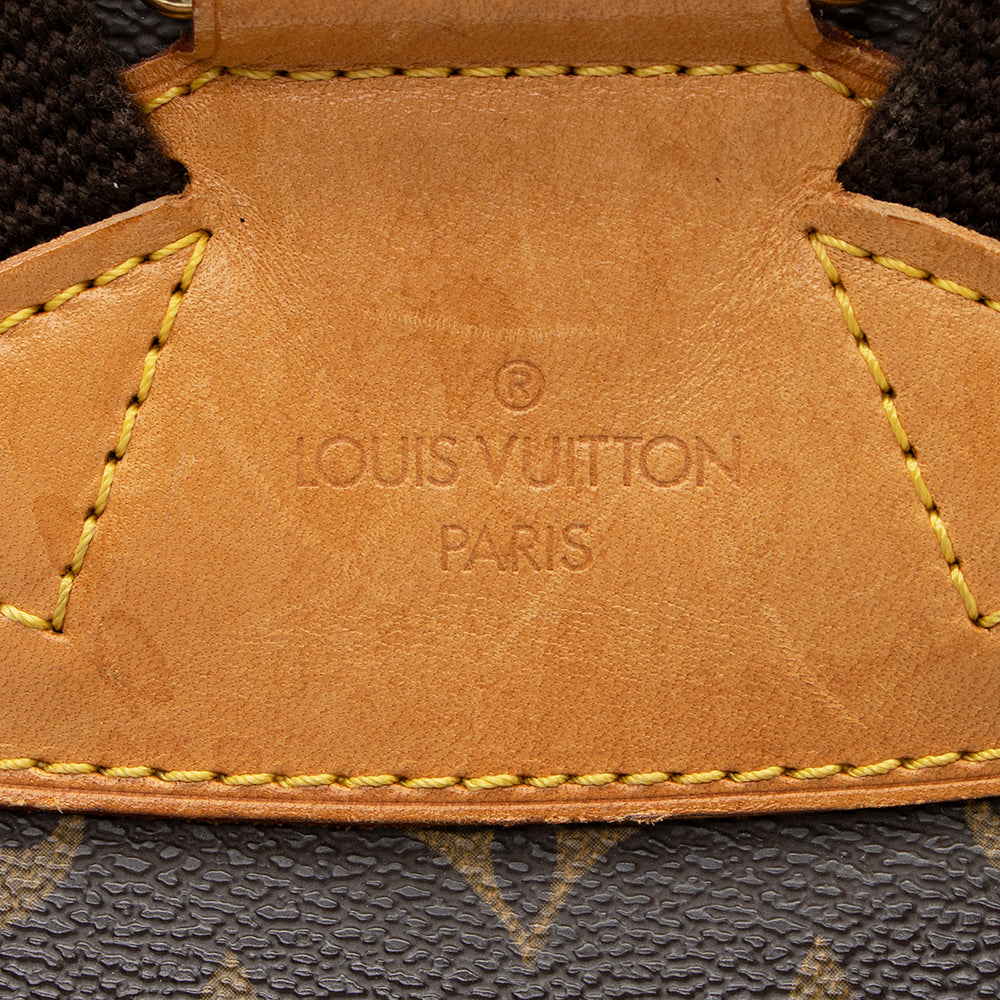 Louis Vuitton Vintage Monogram Canvas Montsouris GM Backpack (SHF-20600)