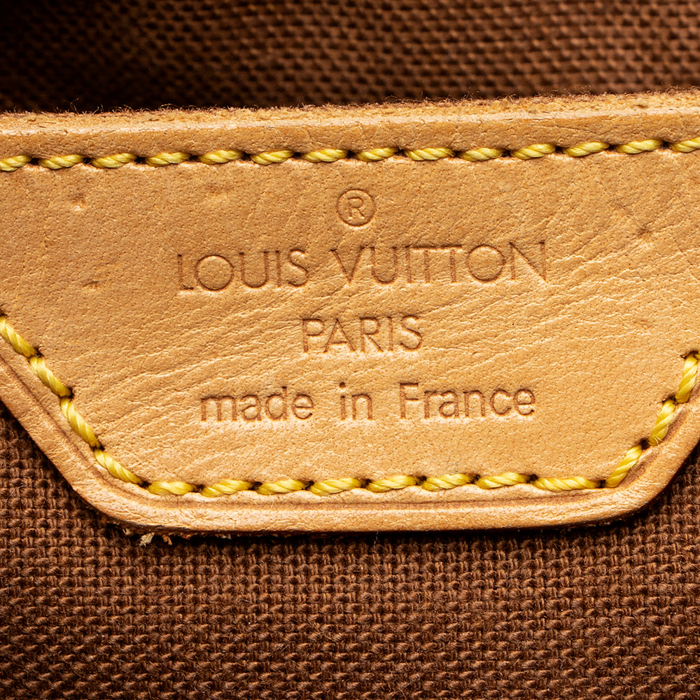 Louis Vuitton Vintage Monogram Canvas Montsouris GM Backpack (SHF-20600)