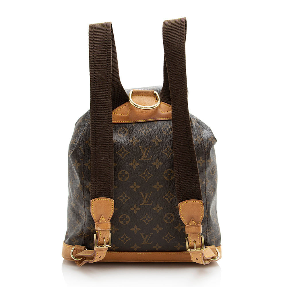 Louis Vuitton Vintage Monogram Canvas Montsouris GM Backpack (SHF-21700)