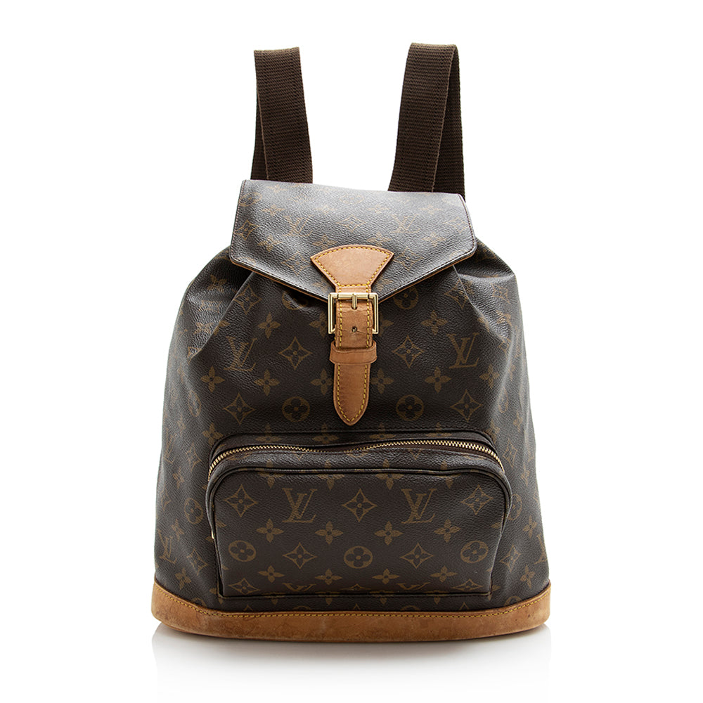 Louis Vuitton Vintage Monogram Canvas Montsouris GM Backpack (SHF-21700)