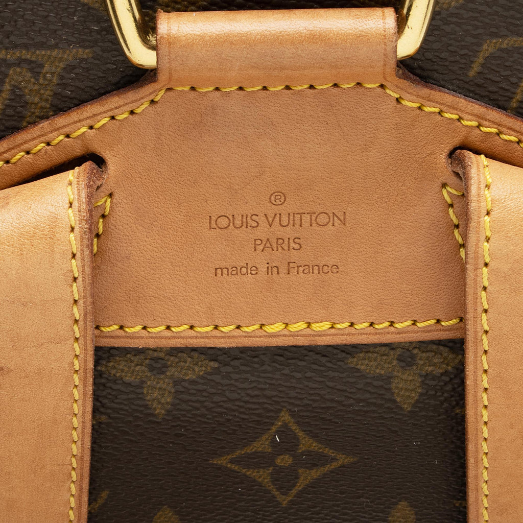 Louis Vuitton Vintage Monogram Canvas Montsouris MM Backpack (SHF-VoIk07)