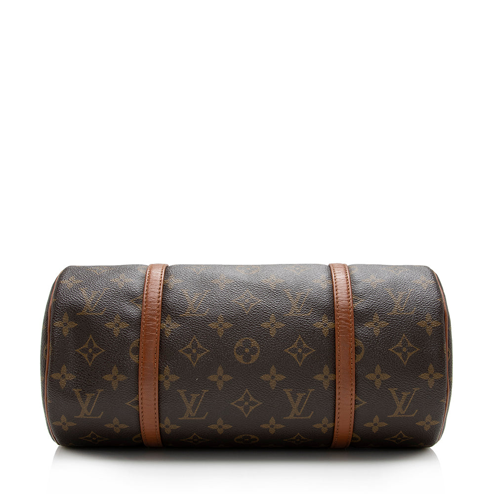 Louis Vuitton Vintage Monogram Canvas Papillon 30 Satchel (SHF-16151)
