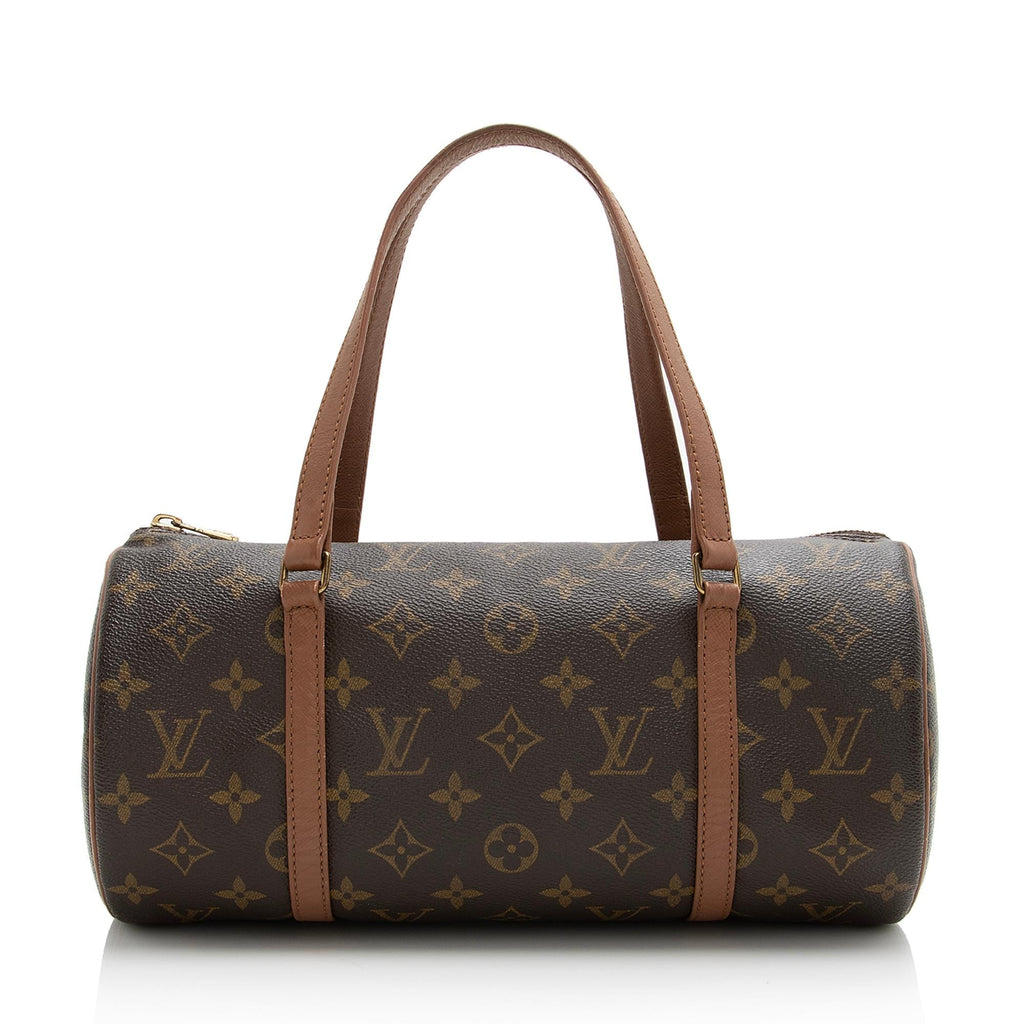 Louis Vuitton Vintage Monogram Canvas Papillon 30 Satchel (SHF-22747)