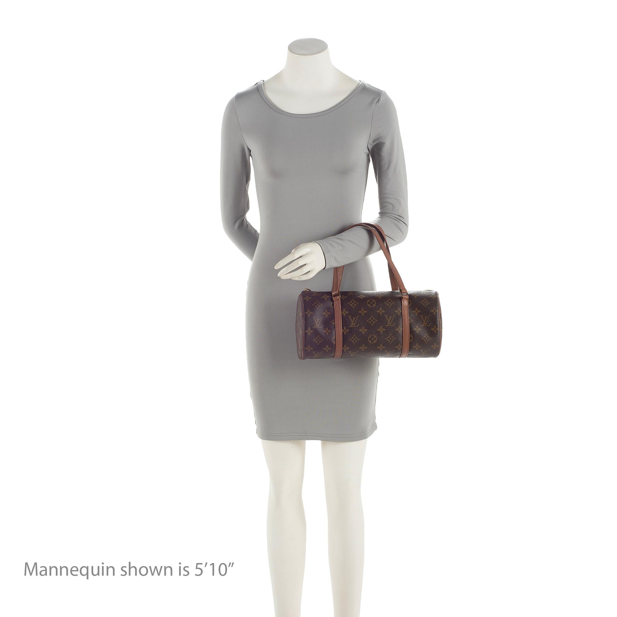 Louis Vuitton Vintage Monogram Canvas Papillon 30 Satchel (SHF-22747)