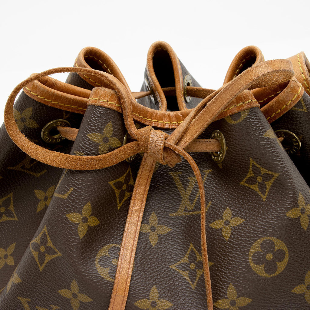 Louis Vuitton Vintage Monogram Canvas Petit Noe Shoulder Bag (SHF-IAw79k)