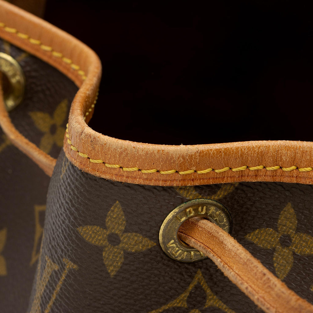 Louis Vuitton Vintage Monogram Canvas Petit Noe Shoulder Bag (SHF-IAw79k)