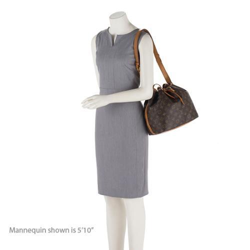 Louis Vuitton Vintage Monogram Canvas Petit Noe Shoulder Bag (SHF-IAw79k)