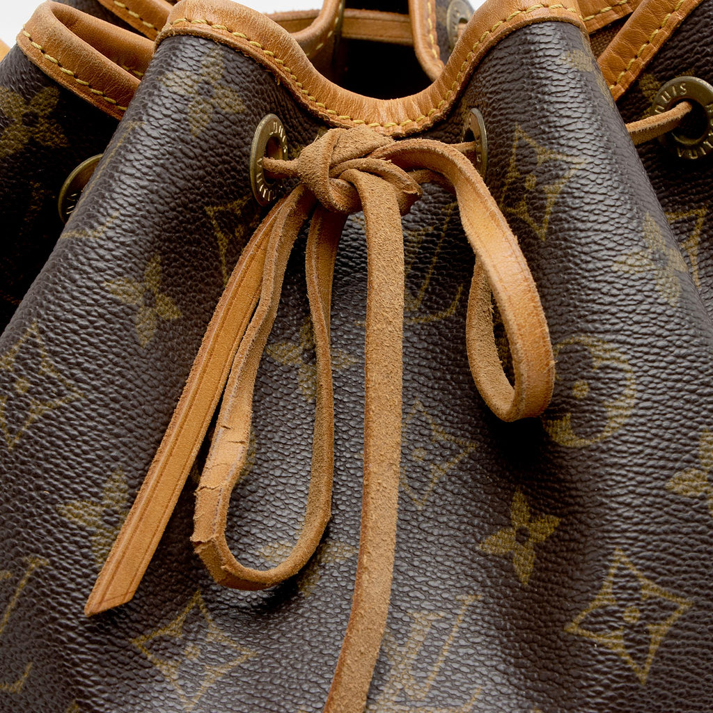 Louis Vuitton Vintage Monogram Canvas Petit Noe Shoulder Bag (SHF-PDoiBU)