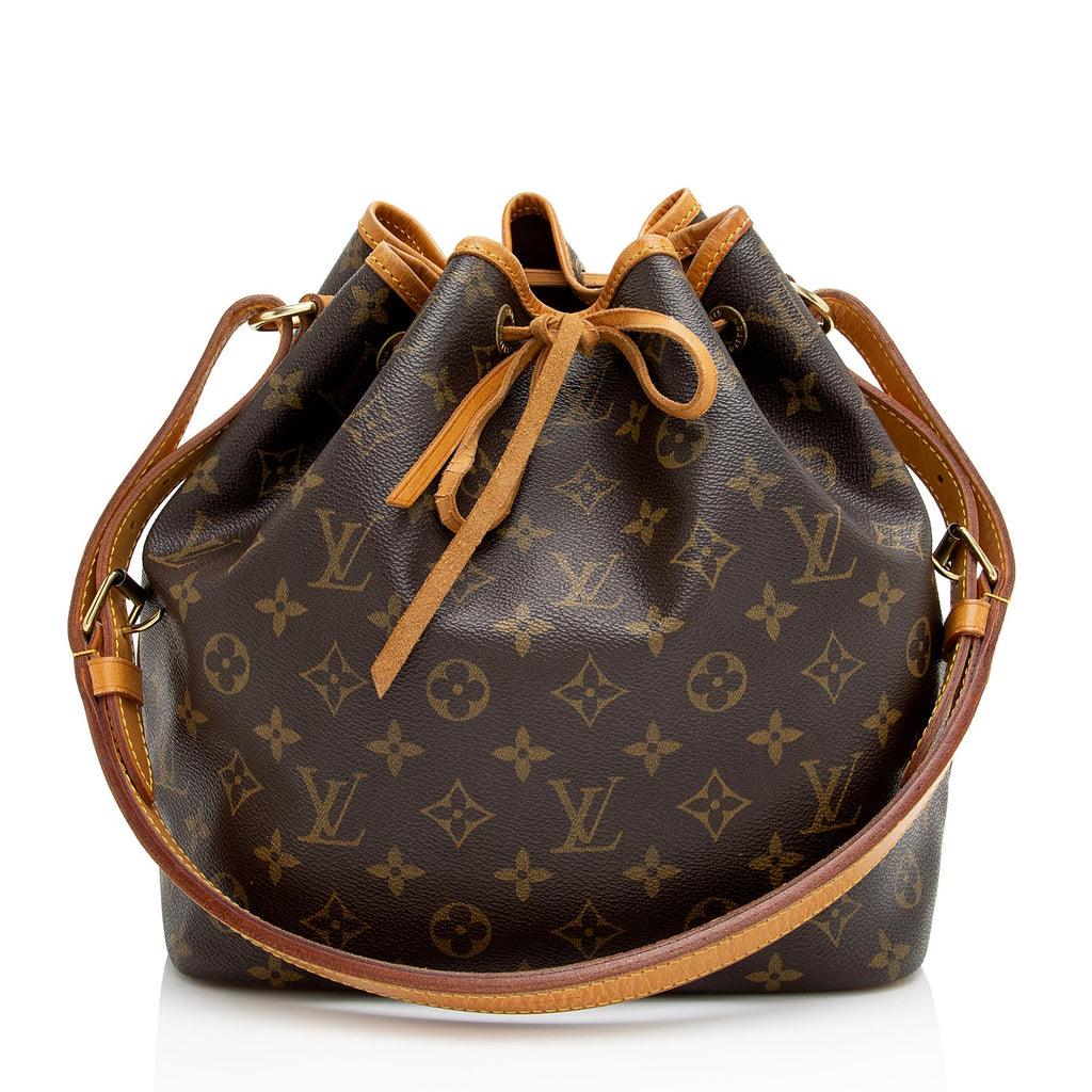 Louis Vuitton Vintage Monogram Canvas Petit Noe Shoulder Bag (SHF-PDoiBU)