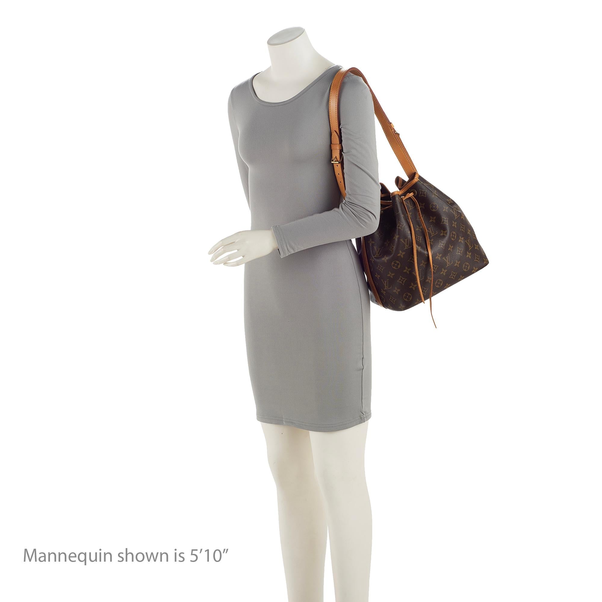 Louis Vuitton Vintage Monogram Canvas Petit Noe Shoulder Bag (SHF-PDoiBU)
