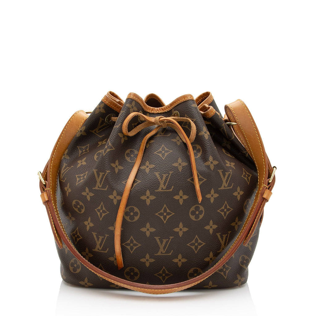 Louis Vuitton Vintage Monogram Canvas Petit Noe Shoulder Bag (SHF-11p5e9)