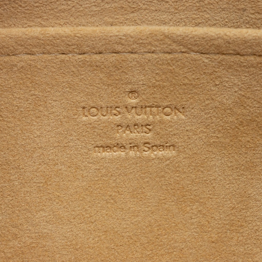 Louis Vuitton Vintage Monogram Canvas Pochette Twin GM Shoulder Bag (SHF-23821)