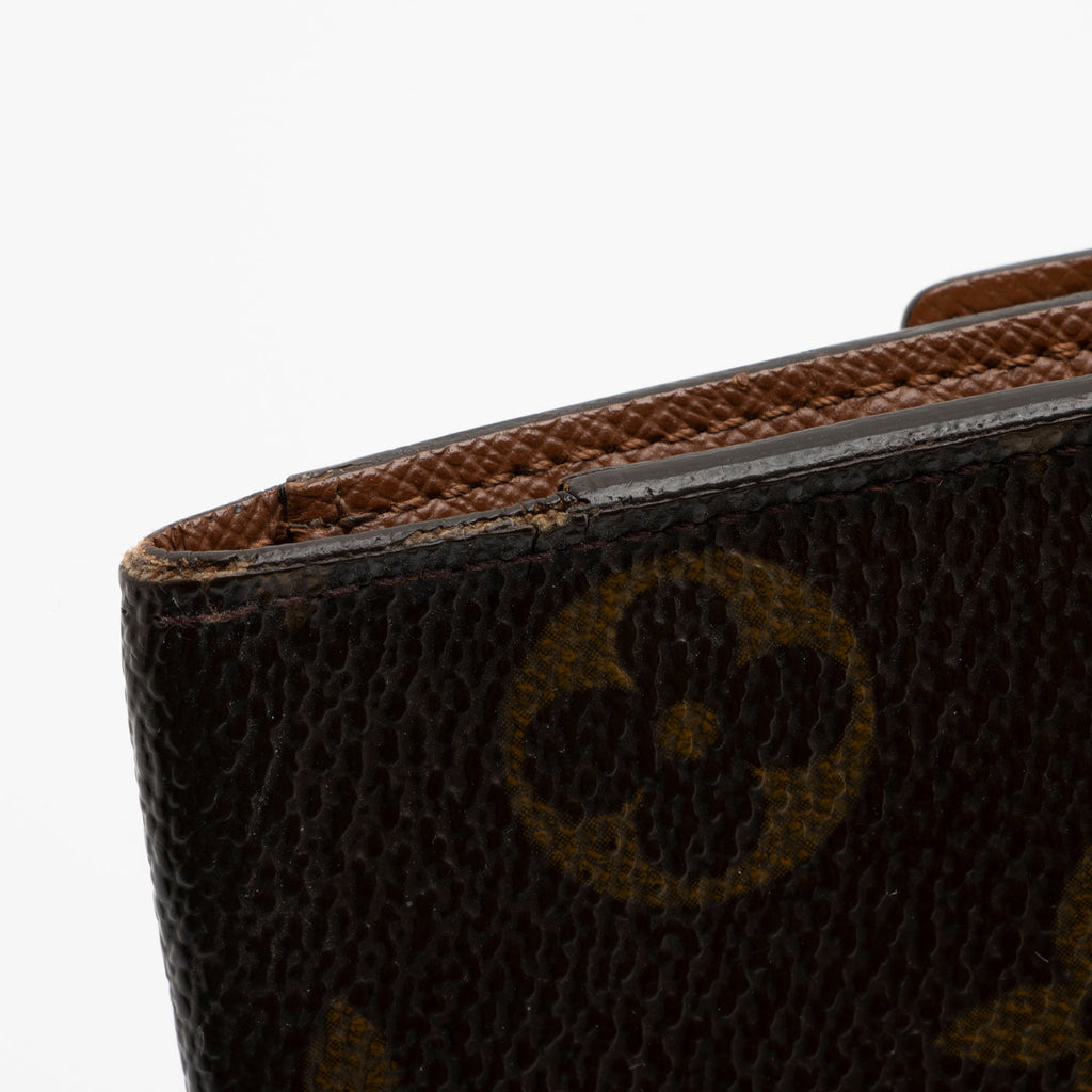 Louis Vuitton Vintage Monogram Canvas Porte Tresor International Wallet (SHF-VIGaP0)