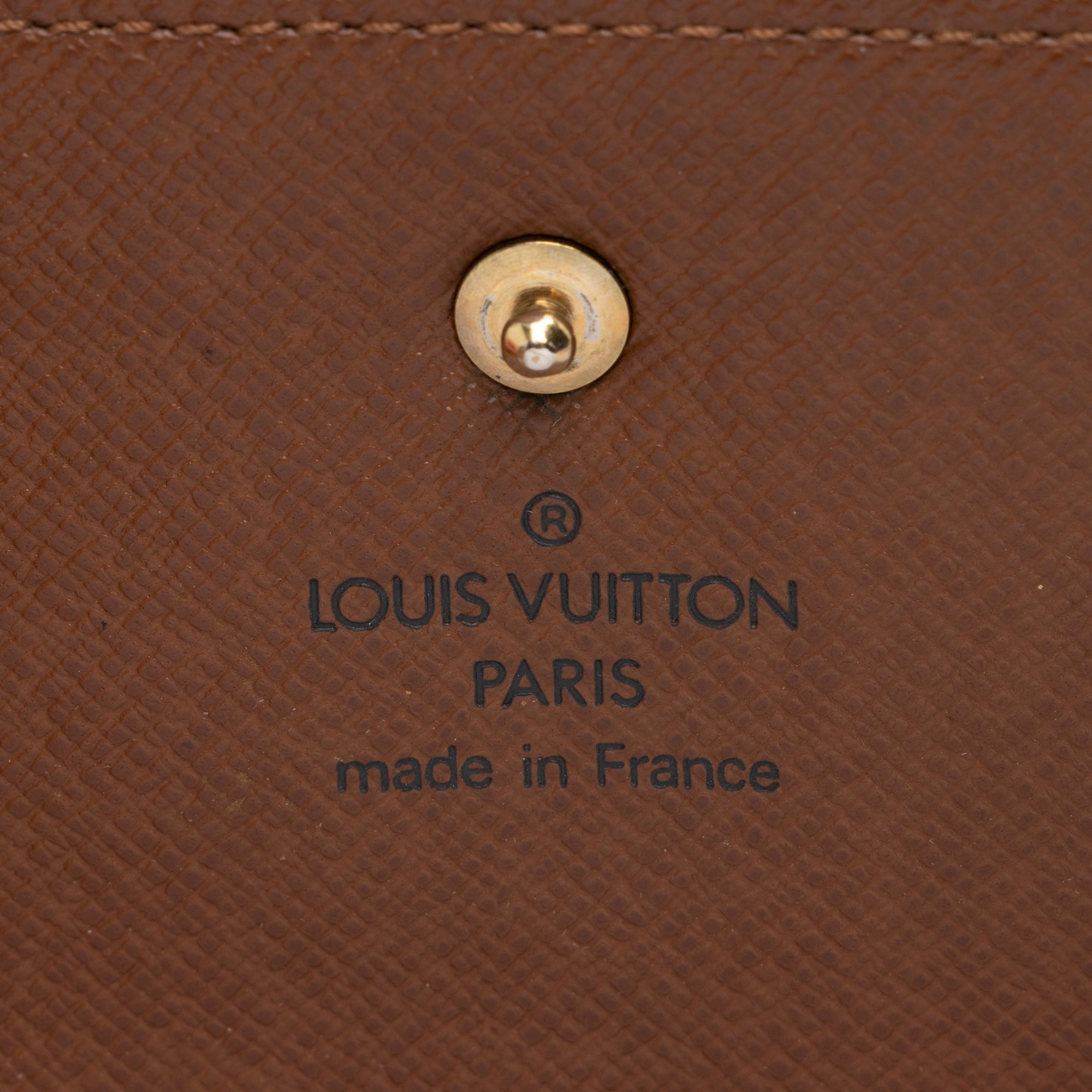 Louis Vuitton Vintage Monogram Canvas Porte Tresor International Wallet (SHF-VIGaP0)