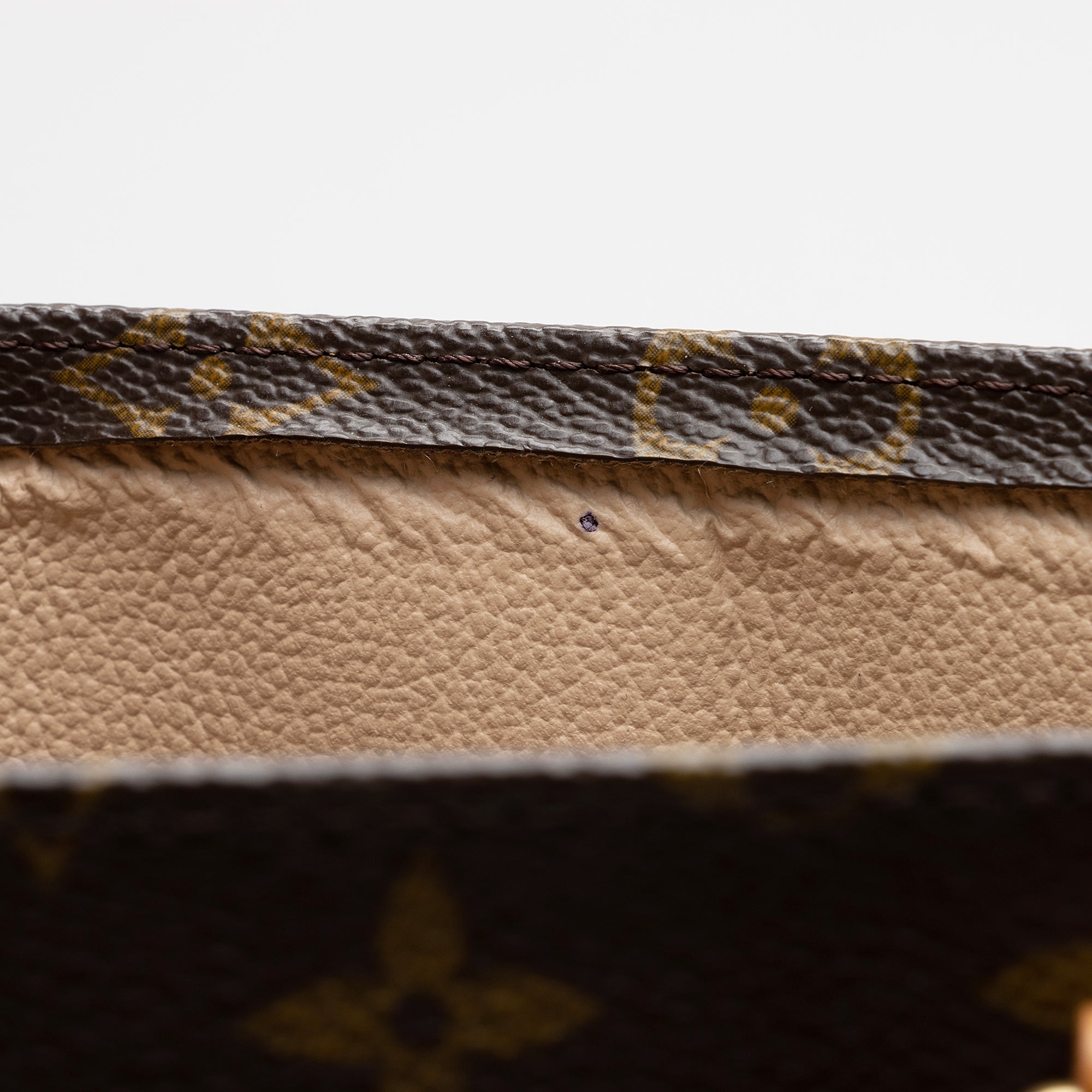 Louis Vuitton Vintage Monogram Canvas Sac Plat Tote (SHF-22683)