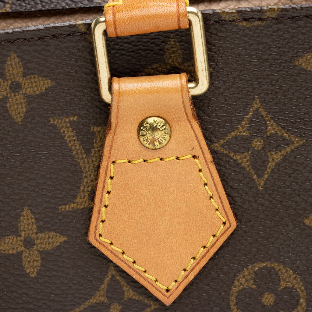 Louis Vuitton Vintage Monogram Canvas Sac Plat Tote (SHF-22683)