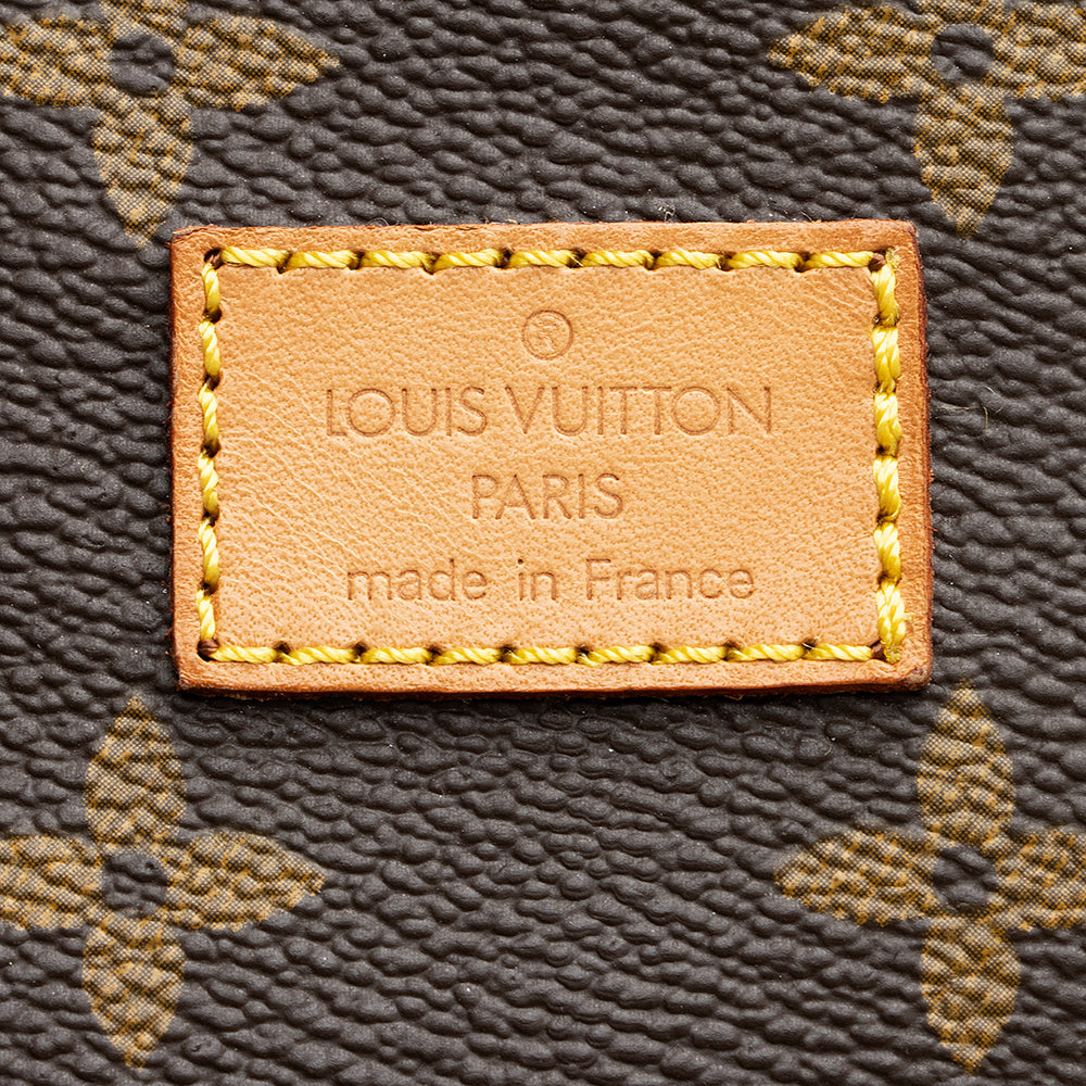 Louis Vuitton Vintage Monogram Canvas Saumur 35 Messenger Bag (SHF-186182)