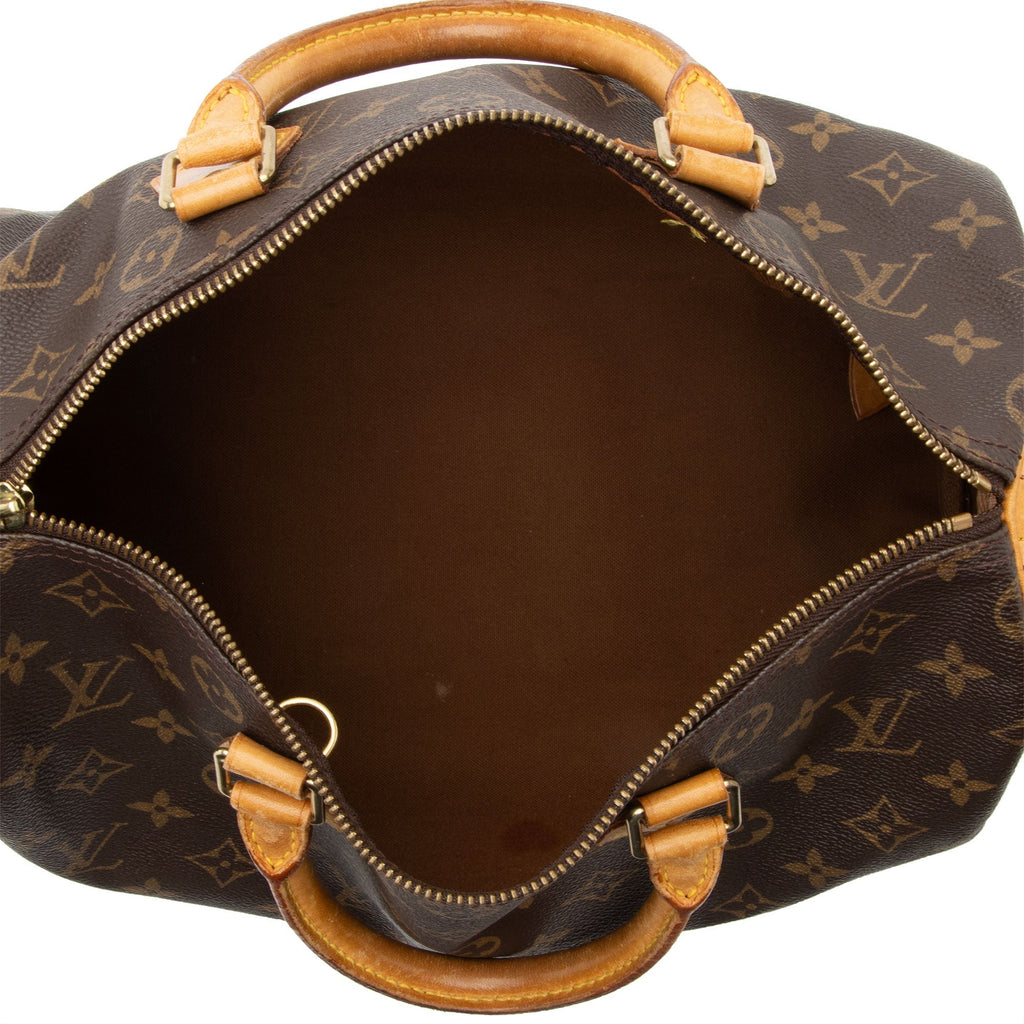 Louis Vuitton Vintage Monogram Canvas Speedy 30 Satchel - FINAL SALE (SHF-i487yQ)