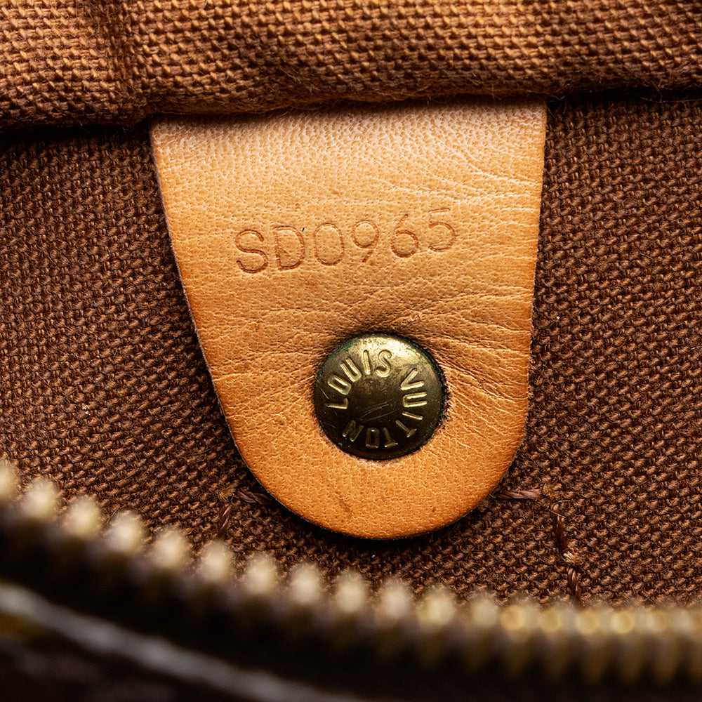 Louis Vuitton Vintage Monogram Canvas Speedy 30 Satchel - FINAL SALE (SHF-20194)