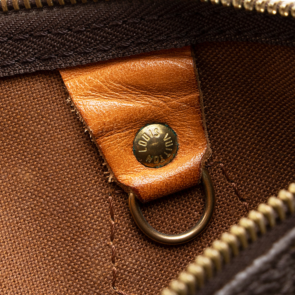 Louis Vuitton Vintage Monogram Canvas Speedy 30 Satchel - FINAL SALE (SHF-20194)