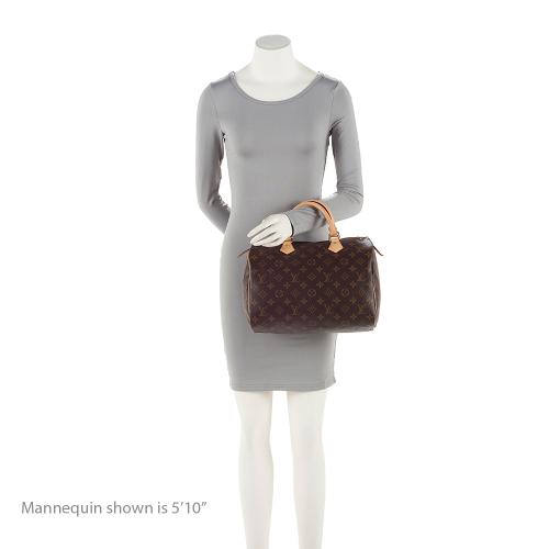 Louis Vuitton Vintage Monogram Canvas Speedy 30 Satchel - FINAL SALE (SHF-20194)