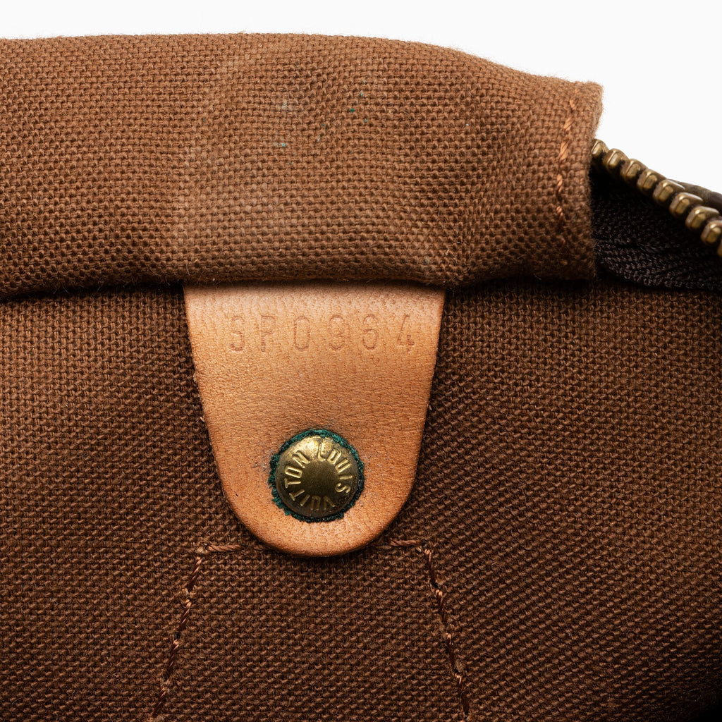 Louis Vuitton Vintage Monogram Canvas Speedy 30 Satchel (SHF-Nnx6Aj)