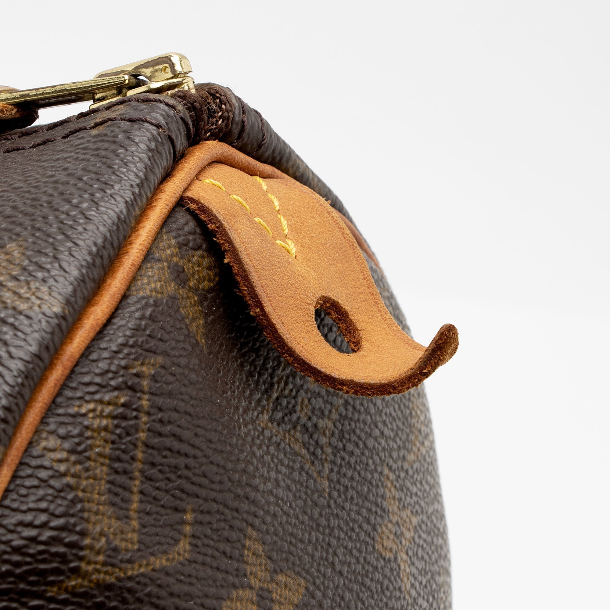 Louis Vuitton Vintage Monogram Canvas Speedy 30 Satchel