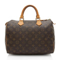Louis Vuitton Vintage Monogram Canvas Speedy 30 Satchel