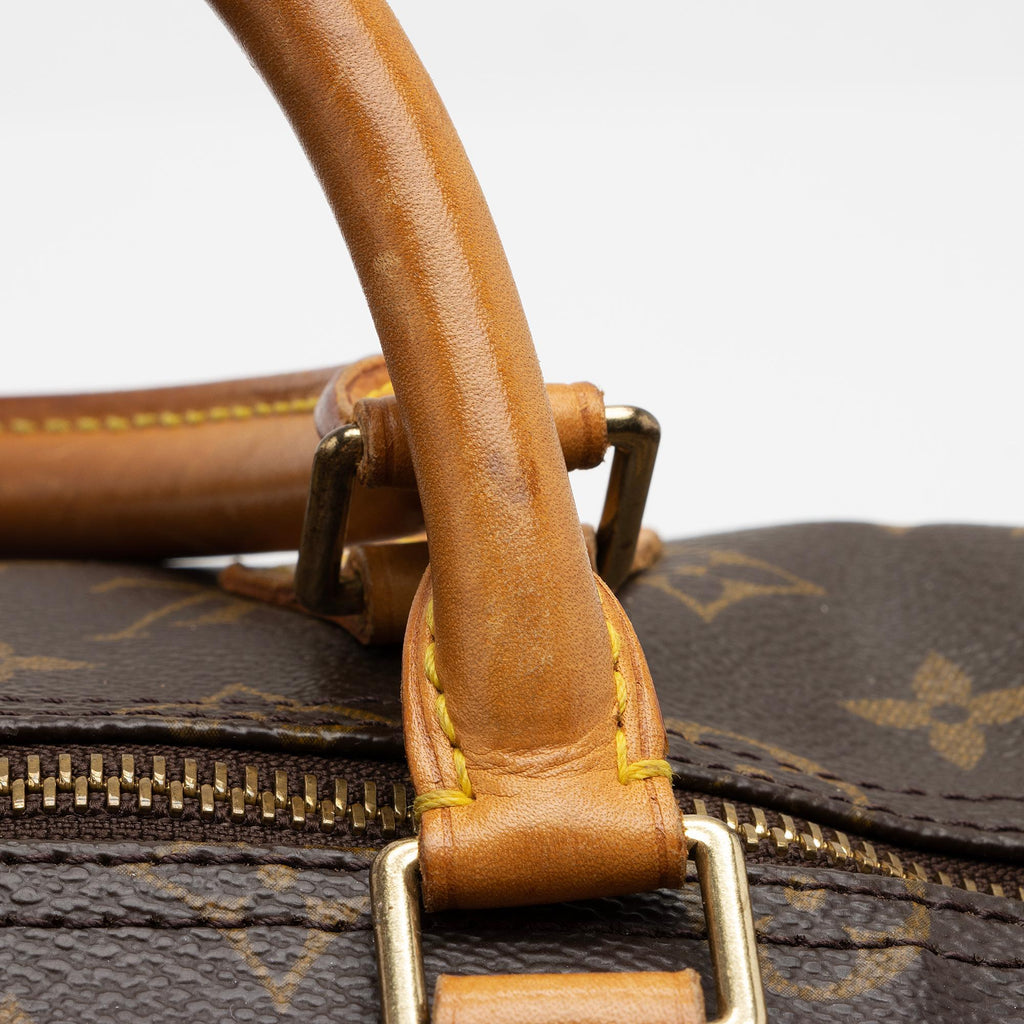 Louis Vuitton Vintage Monogram Canvas Speedy 35 Satchel (SHF-Ie8qGw)