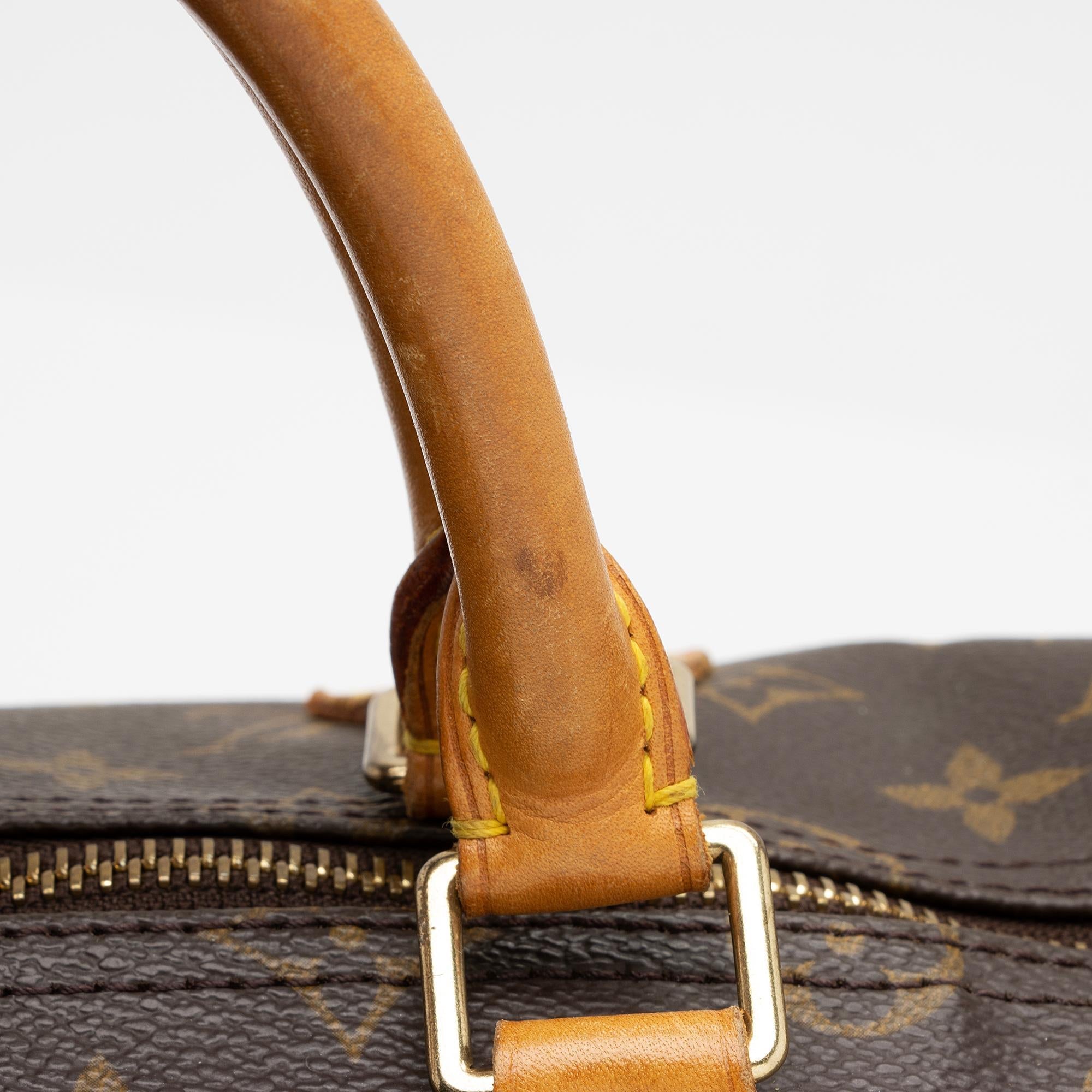 Louis Vuitton Vintage Monogram Canvas Speedy 35 Satchel (SHF-Ie8qGw)