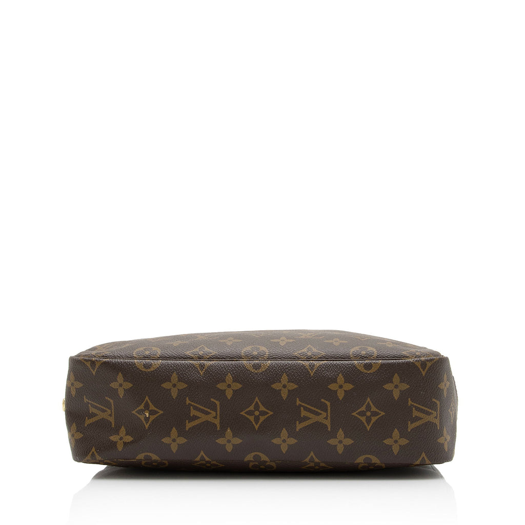 Louis Vuitton Vintage Monogram Canvas Trousse Toiletry Pouch 28 (SHF-JTaeYw)