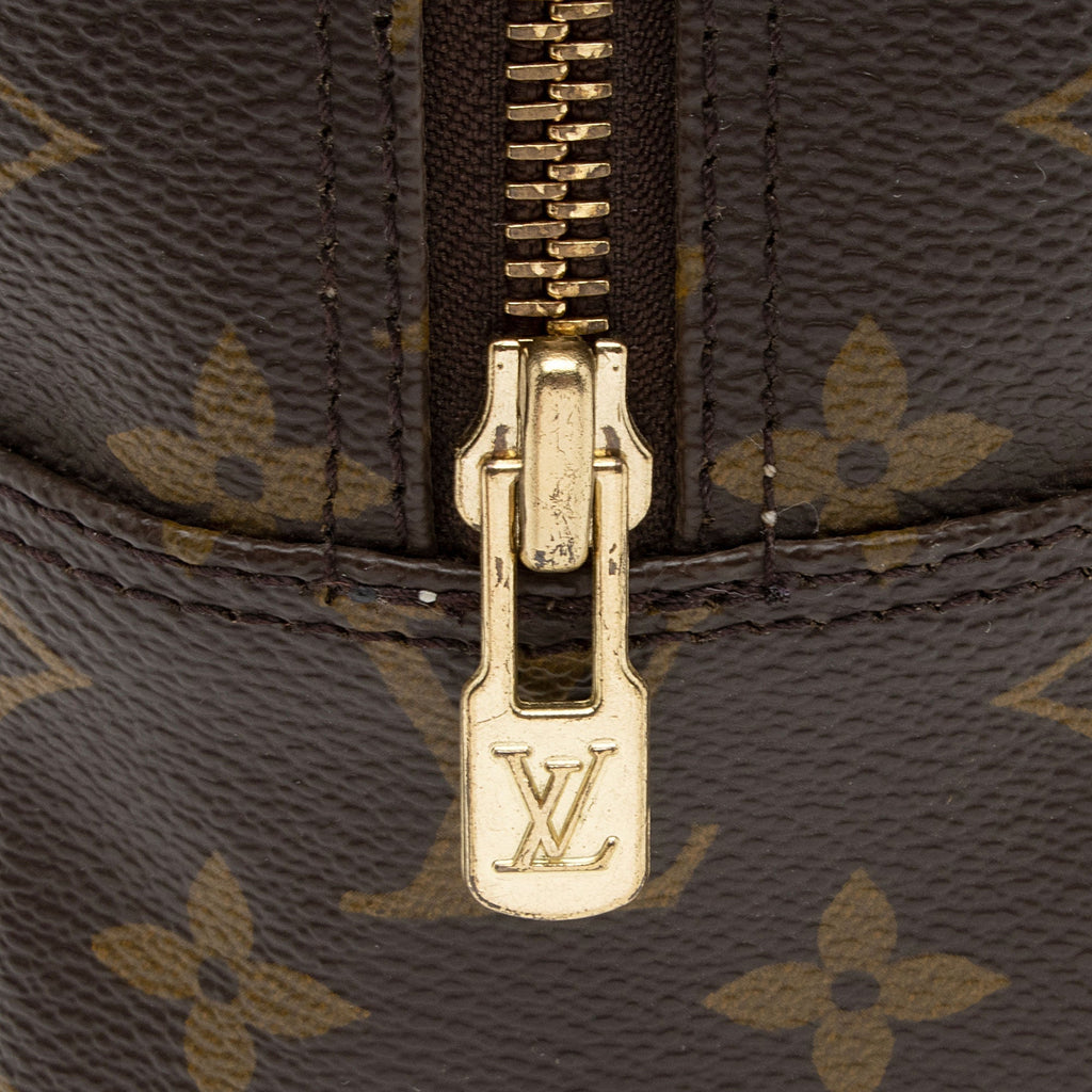 Louis Vuitton Vintage Monogram Canvas Trousse Toiletry Pouch 28 (SHF-JTaeYw)