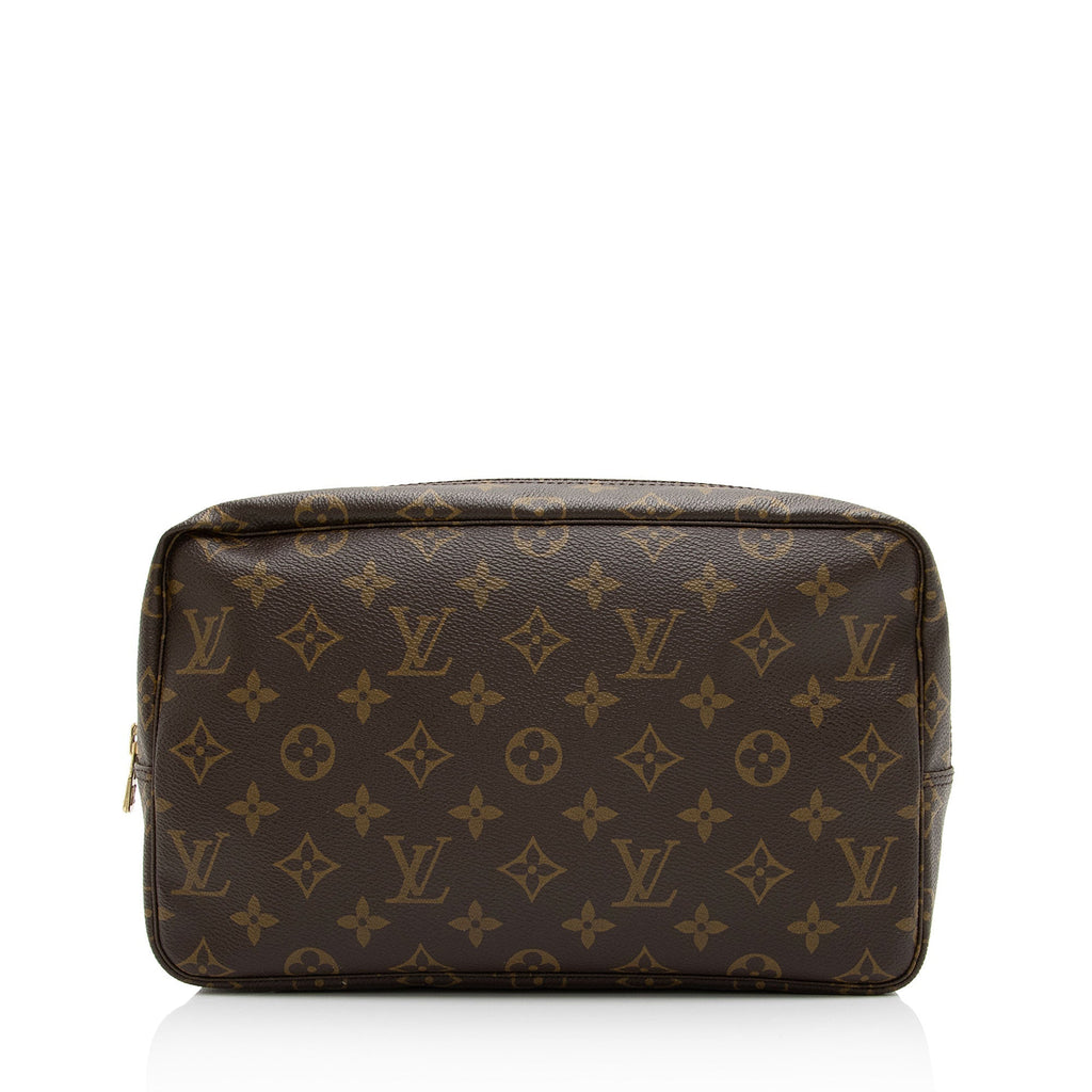 Louis Vuitton Vintage Monogram Canvas Trousse Toiletry Pouch 28 (SHF-JTaeYw)