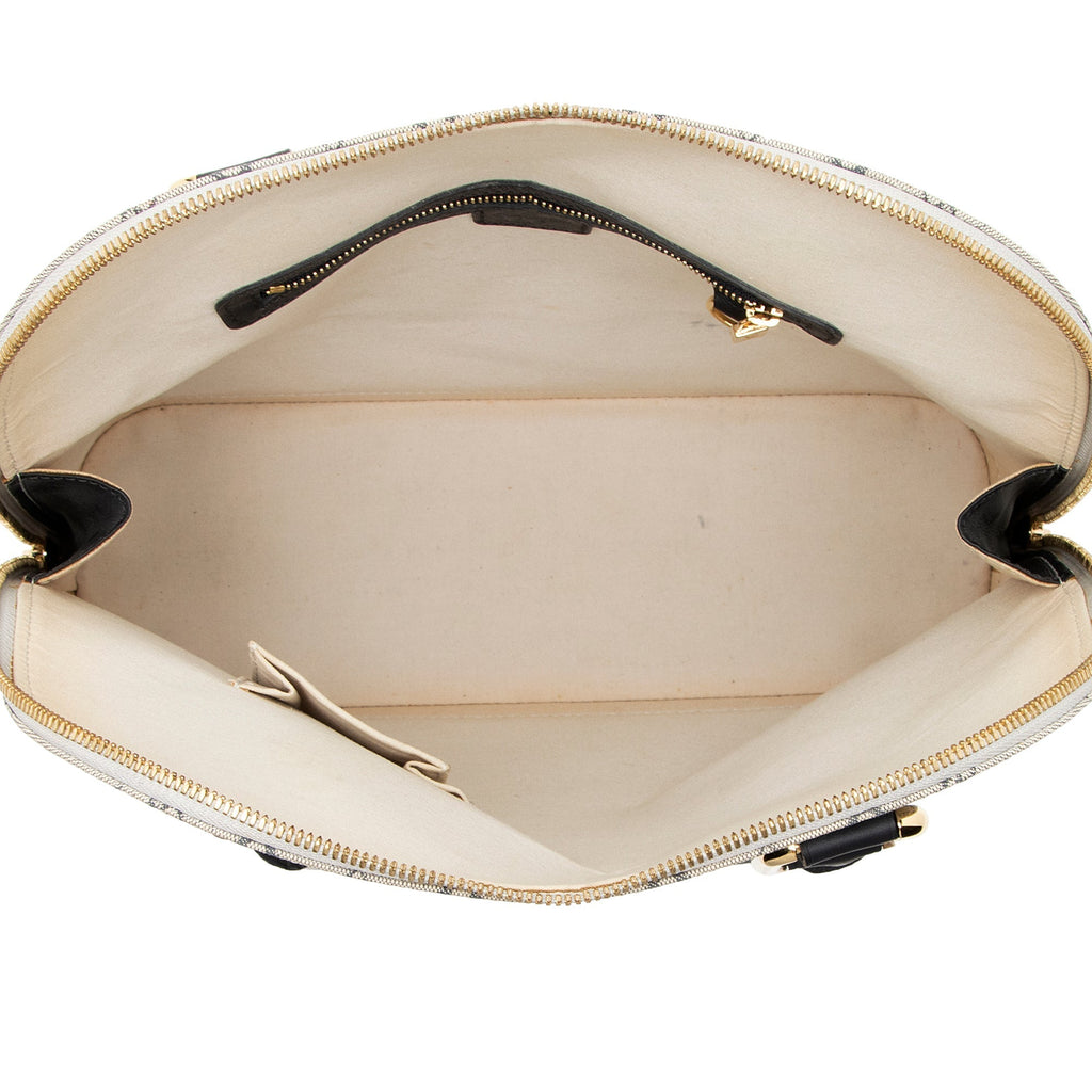 Louis Vuitton Vintage Monogram Mini Lin Alma Haut Satchel (SHF-22280)