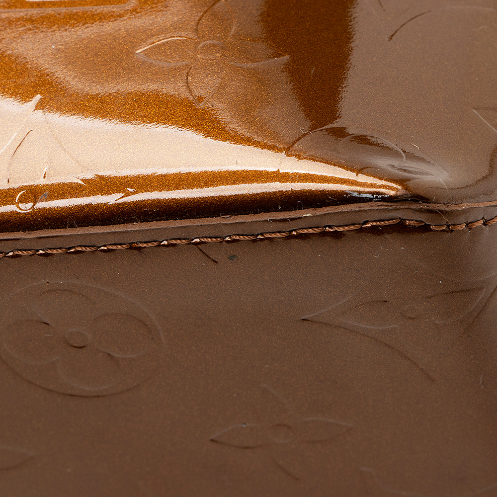 Louis Vuitton Vintage Monogram Vernis Reade MM Tote (SHF-18463)
